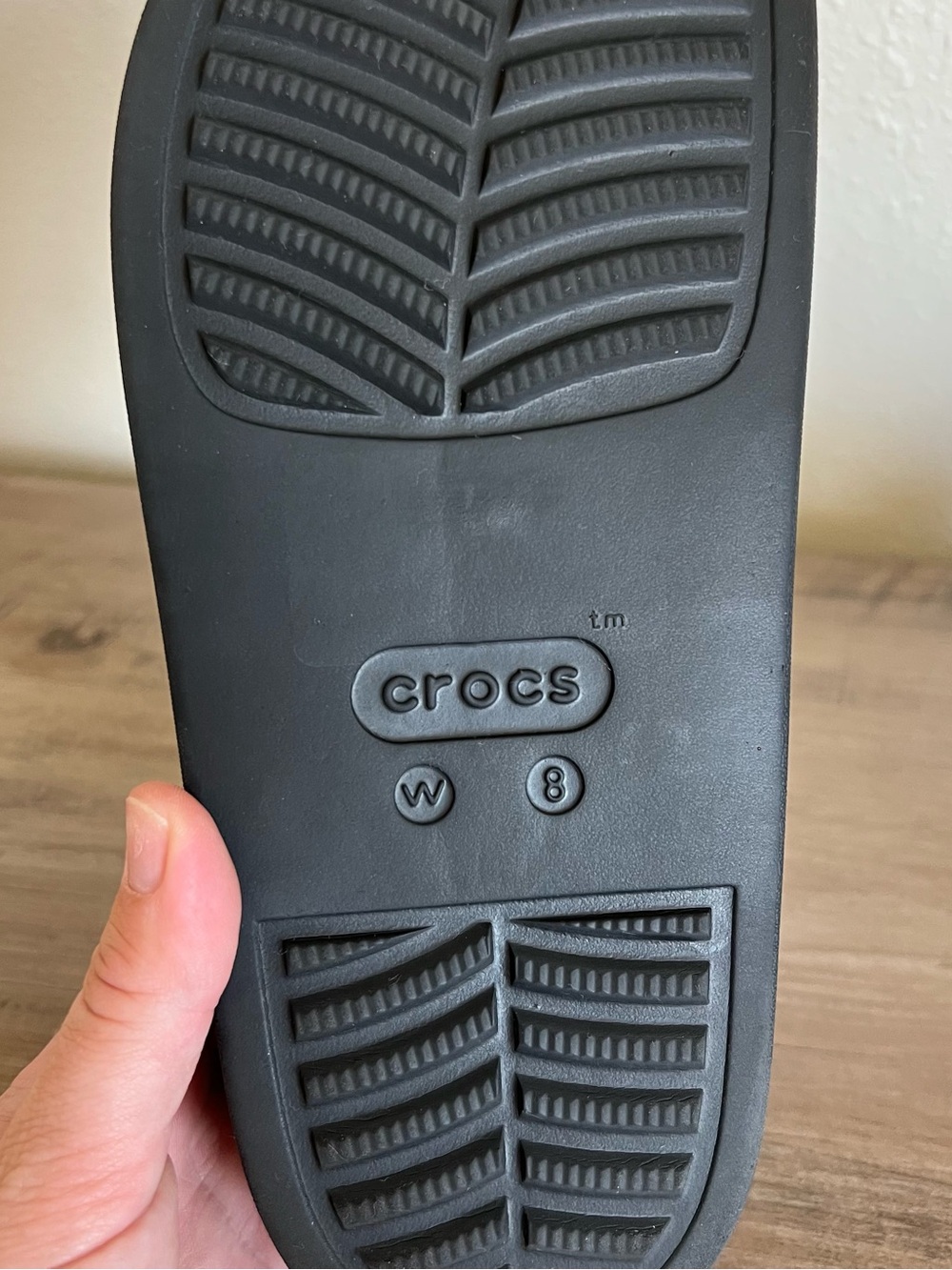 Crocs Dylan Platform Clogs Women's Size 8 Black Slip On Comfort Shoes - Picture 9 of 10